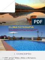 CLIMATOTERAPIA