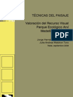 Valoración del Recurso visual. ENCAC 2009 - Presentación