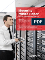 DrayTek White Paper Security Best Practice