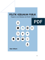 Draft Manuskrip Buku Politik Kebijakan Publik 2018