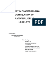 Compilation of Antiviral Drug Leaflets: Project in Pharmacology