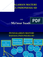 Adoc - Pub - Pendalaman Materi Bahasa Indonesia SD Oleh Ma Mur