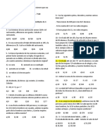 Examen Aritmetica Ceycap