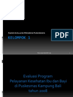 Evaluasi Program Puskesmas