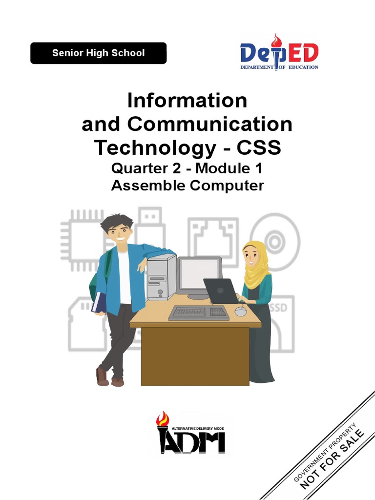 ICT CSS Q2 Mod1 Assemble Computer v4 | PDF | Bios | Computer Data Storage