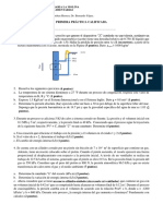 1era Practica Calificada - Termodinámica General - 2020 II