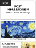 Post Impressionism: Works of Cezanne and Van Gogh