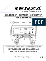 Fdocuments - MX Manual de Instrucciones Generador Benza BR 60000