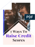 7 Ways To Rasie Credit Scores