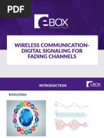 Wireless Communication-Digital Signaling For Fading Channels