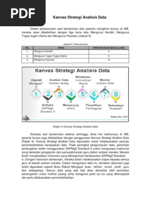 Kanvas Strategi Analisis Data Pdf