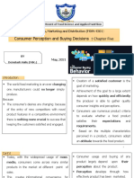 Chapter 5. Consumer Perception and Buying Decisions