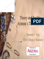 Theory and Reality: Arizona's Tax Structure