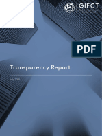 Transparency Report: July 2021