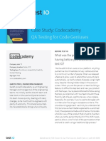 Codecademy Case Study en