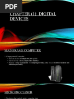 Chapter (1) : Digital Devices