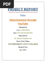 Project Report (Team-A) Bcom (Gen)