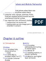 Chapter 6: Wireless and Mobile Networks: Background