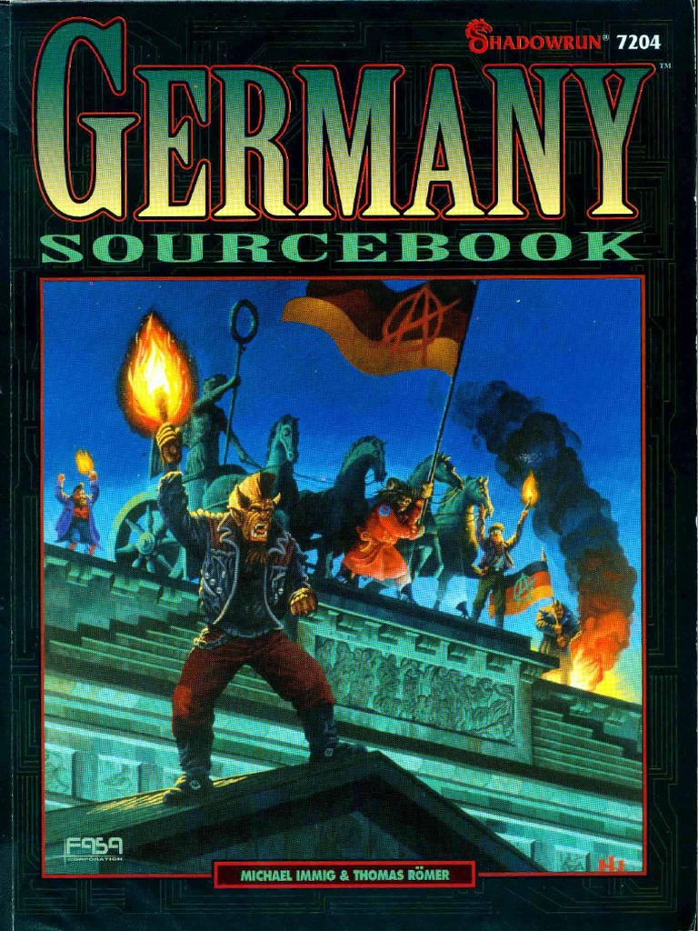 FASA7204 - Shadowrun - Germany Sourcebook | PDF