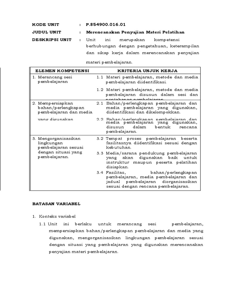 Metode Penyajian untuk Skill Course