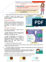 DIA 3 Diseñamos La Organización de La Información Del Díptico.