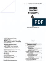 Strategii Didactice Interactive PDF OPREA