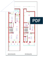 First Floor Plan (Electric) Ground Floor Plan (Electric) : Pooja Room