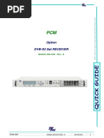 Option Dvb-S2 Sat Receiver: QG924.400.030 Rev. A