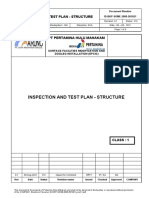 Inspection and Test Plan - Structure