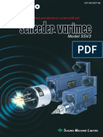 Model SSV3: Mechanical Feed and Electronic Control Drill Unit