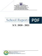 School Report Card 2020-2021
