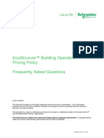 Pricing Policy FAQ - EcoStruxure Building Operation