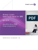 Alcatel-Lucent Opentouch Suite For SMB Q4 2015 Rce: Omnipcx Office Cross Compatibility