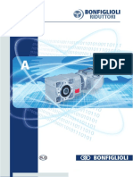 Catalog Bonfiglioli Helical Bevel Gear Motor A