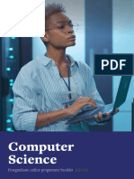 Computer Science: Postgraduate Online Programme Booklet