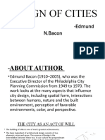 Design of Cities: - Edmund N.Bacon