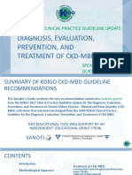 Kdigo 2017 Clinical Practice Guideline Update: Diagnosis, Evaluation, Prevention, and Treatment of CKD-MBD