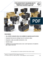Explosion Proof Solenoid Valves Rating Ii 2 G Ex E MB Iic T4/T5 GB (With Atex and Iecex Approval)