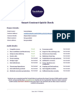 Smart Contract Quick Check: Project Details