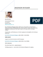 Farman Ramadhan Hussain: QA/QC Site Mechanical Engineer