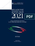 AGCOM - Relazione Annuale 2021