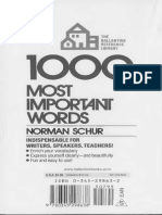 Norman W. Schur - 1000 Most Important Words-Ballantine Books (1982)