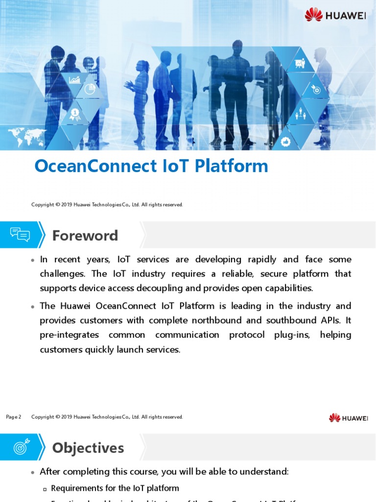 11 OceanConnect IoT Platform | PDF | Internet Of Things | Computer Network