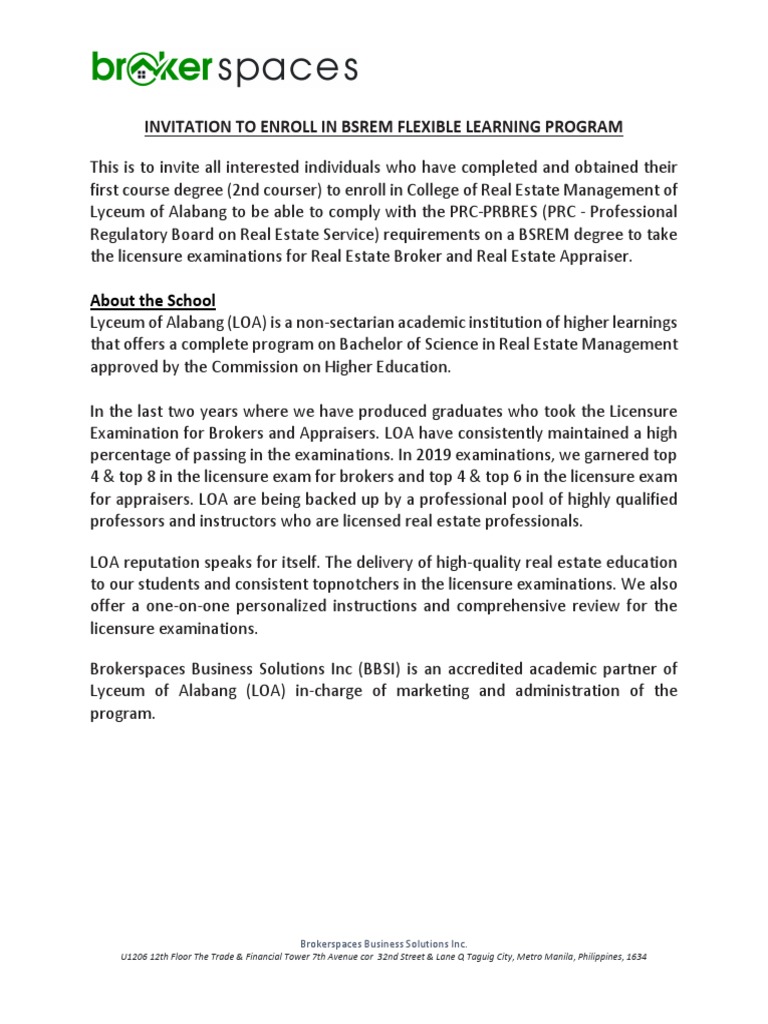 Flexible Online BSREM Program Offers Working Professionals Pathway to