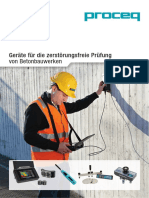 Concrete Testing Products - Sales Flyer - German - High