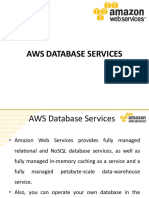 Aws Database Services