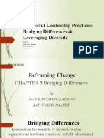 Successful Leadership Practices: Bridging Differences & Leveraging Diversity