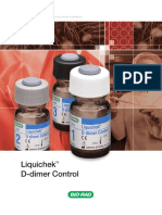 Liquichek D-Dimer Control: Bio-Rad Laboratories