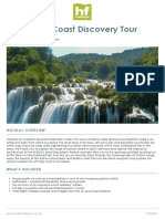Dalmatian Coast Discovery Tour: Destinations: Croatia & Mediterranean Trip Code: BVLEL