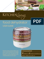 Kitchen Living Food Dehydrator Manual en